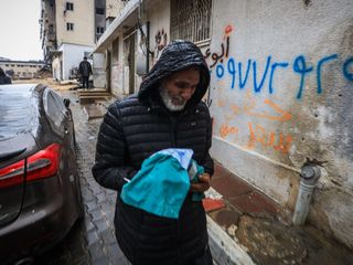 Gazze'de bir bebek daha soğuktan hayatını kaybetti