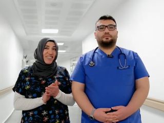 Aksaray'da annesinin hemşire olduğu hastaneye doktor olarak atandı