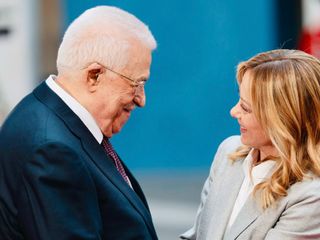 Filistin Devlet Başkanı Abbas, İtalya Başbakanı Meloni ile görüştü