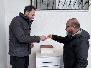 Ateşbaz-ı Veli Türbesi’nde asırlık tuz geleneği yaşatılıyor