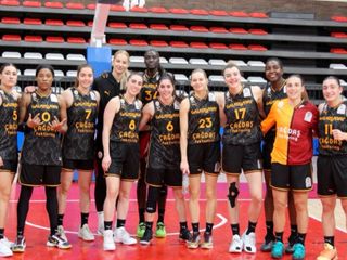 Galatasaray'dan Çanakkale Belediyespor'a 32 sayılık fark