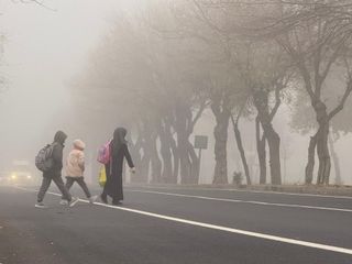 Diyarbakır'da sis etkili oluyor