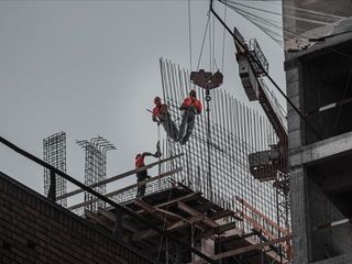 İnşaat üretim endeksi ekimde yıllık yüzde 28 arttı