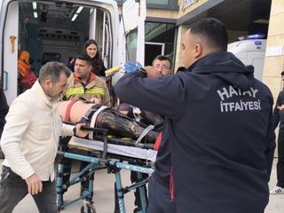 Hatay'da balık avladığı zıpkın, ayağına saplandı