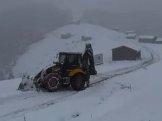 Kastamonu'da kar yağışı etkili oldu
