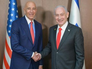Tom Barrack, Binyamin Netanyahu ile görüştü