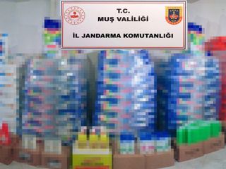 Muş'ta sahte ürün operasyonu: 1 milyon 820 bin TL’lik mal ele geçirildi
