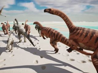 İtalya’da 200 milyon yıllık dinozor izleri gün yüzüne çıktı