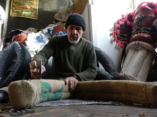 Gaziantep'te 55 yıllık usta, teknolojiye meydan okuyor