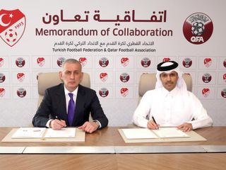 TFF ile Katar arasında iş birliği anlaşması imzalandı