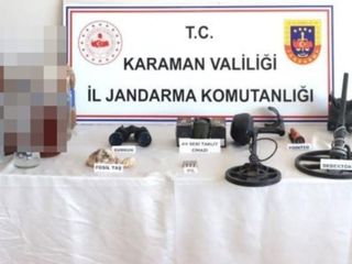 Karaman'da kaçak alkol operasyonu: 2 gözaltı