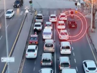 Gaziantep'te 'kaynak' yapan 810 sürücüye 802 bin TL ceza