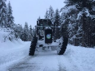 Ordu'da karla mücadele