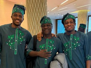 Victor Osimhen, milli takım kampındaki kıyafetiyle dikkat çekti