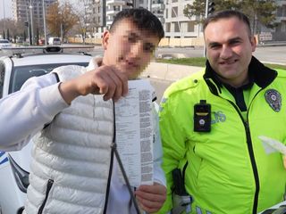 Kırıkkale'de yolcu kapısından inen ehliyetsiz sürücü kaçamadı: Gafil avlandım