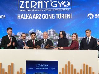 Borsa İstanbul’da gong Zeray GYO için çaldı