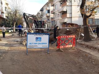 Kocaeli'de altyapı kazısında doğalgaz hattı patladı