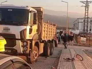 Hatay'da kamyonun çarptığı 6 yaşındaki çocuk can verdi