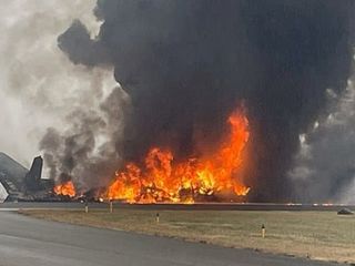 ABD'de düşen küçük uçaktaki 7 kişinin öldüğü açıklandı