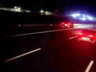 Hatay'da otobanda yürekleri ağza getiren görüntü