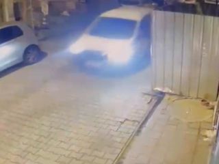 İstanbul'da 'dur' ihtarına uymayan sürücü bekçiye çarpıp kaçtı