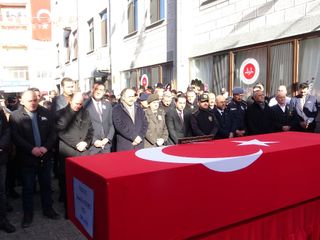Van'da hayatını kaybeden asker memleketinde son yolculuğuna uğrulandı