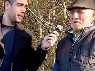 Kocaeli'de Rus İHA'sını baltayla düşürdü: Korkudan yanaşamadım