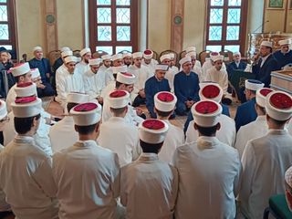 Üsküdar Aziz Mahmud Hüdayi Camii'nde 40 Hafıza icazet verildi