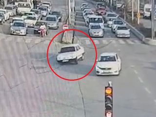 Kırıkkale'de trafikte terör estiren sürücü film gibi kovalama sonucunda yakalandı