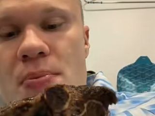 Erling Haaland et yediği anları paylaştı: Akıllara Erol Taş'ı getirdi