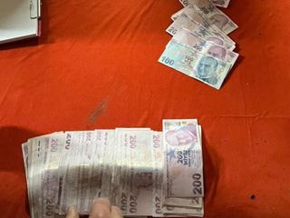 Bartın'daki kumar baskınında  24 bin 825 TL ele geçirildi