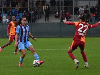 Trabzonspor'a Galatasaray karşısında tek gol yetti