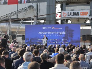 Sultanbeyli'de asfalt üretim tesisi açıldı