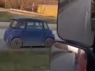 Karabük'te ters yönde tehlikeli yolculuk