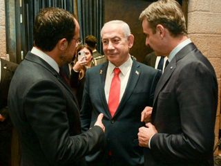 İsrail, Yunanistan ve GKRY arasında üçlü zirve düzenlendi