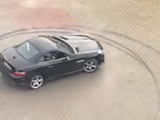 İstanbul'da özel hastanenin valeleri müşterinin otomobiliyle drift attı