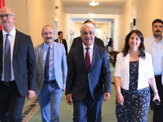 DEM Parti İmralı heyetinden Yılmaz Tunç'a ziyaret