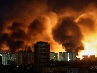 Vladimir Zelensky, Ukrayna'nın yoğun hava saldırısı altında olduğunu söyledi