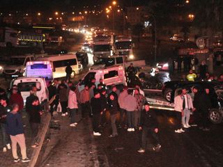 Şırnak'taki ortalığı birbirine katan vinç kazasının görüntüleri ortaya çıktı