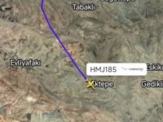 Ankara'da özel bir jet ile bağlantı koptu