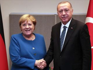 Erdoğan ile görüşen Merkel: Doğu Akdeniz'deki gelişmeler memnuniyet verici 2 s 7352