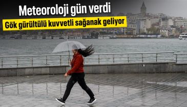 İstanbul ve çevresi için kuvvetli sağanak uyarısı: Meteoroloji gün verdi