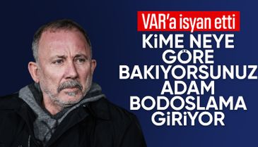 Sergen Yalçın'dan hakem eleştirisi: İstediklerine maç kazandırabilirler