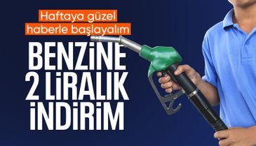 Benzine indirim geliyor