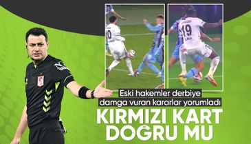 Eski hakemler yılın son derbisinde tartışılan kararları yorumladı