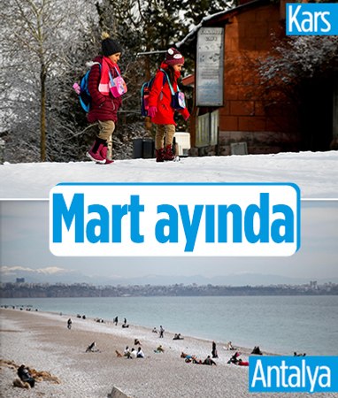 Antalya'da yaz havası! Güneşli havayı görenler soluğu sahillerde aldı