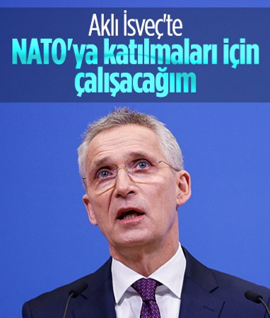 NATO Genel Sekreteri Stoltenberg: İsveç'in üyeliği için çalışacağım