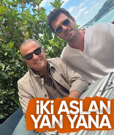 Fatih Terim, Kıvanç Tatlıtuğ ile fotoğraf paylaştı