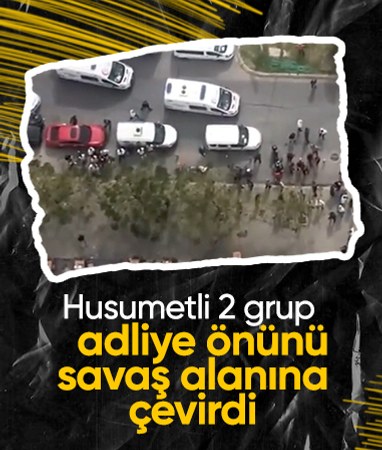 İzmir Adliye binası önünde silahlı çatışma! Yaralılar var...