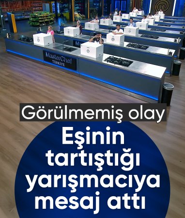 MasterChef Türkiye'de şaşırtan olay: Nigar'ın eşi Hakan'a uyarı niteliğinde mesaj attı